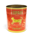 Large storage tin - Leopard 