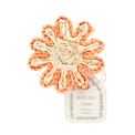 Corn husk coaster - Orange