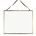 Landscape Hanging Brass Frame 20x15cm