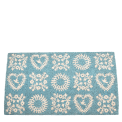 blue friendship design doormat surface