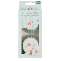 Mimi and Milo cupcake cases pack of 50 in box