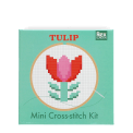 Mini Cross-Stitch Kit - Tulip