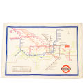 Cotton tea towel - TfL Heritage Tube Map