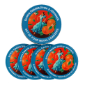 Metal Coasters - Cerveza Española (set Of 4)
