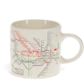 Ceramic mug - TfL Heritage Tube Map