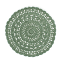 Crochet placemat - Green