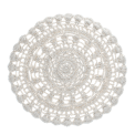 Crochet placemat - Ivory