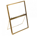 Standing Brass Frame 18x13cm