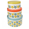 Love Birds Round Tins (set Of 3)