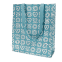 Blue Friendship Shopping Bag