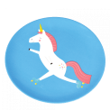 Magical Unicorn Melamine Plate