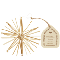 Straw star decoration (15cm)
