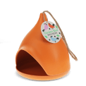 Bamboo fibre bird feeder - Orange