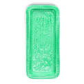Enamel trinket tray - Green