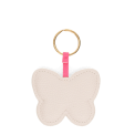 Faux leather keyring - Butterfly