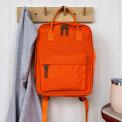 Compact backpack orange