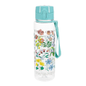 Drinks bottle with push button lid 700ml - Wild Flowers