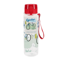 Drinks bottle with push button lid 700ml - Cyclist