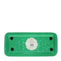 Enamel trinket tray - Dark green