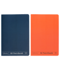 A5 notebooks (set of 2) - Orange & blue