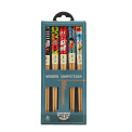Wooden chopsticks (pack of 5 pairs) - Japanese heritage