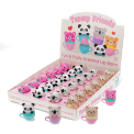 Mini berry scented lip balm (assorted) - Teacup animal friends