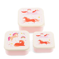 Snack boxes (set of 3) - Unicorn