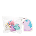 Erasers (set of 4) - Unicorns