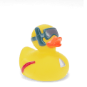 Bath toy - Duck with snorkel (yellow)