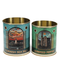 Storage tins (set of 2) - Cornish salt and pepper