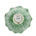 Large green flower bowl