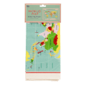Tea towel - World Map