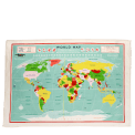 Tea towel - World Map