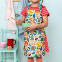 Wipeable cotton children's apron - Wild Wonders