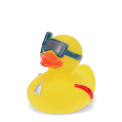 Bath toy - Duck with snorkel (yellow)
