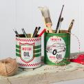 Medium storage tins (set of 2) - Motor Oil
