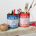 Medium storage tins (set of 2) - Cacao