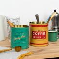 Medium storage tins (set of 2) - Vintage coffee