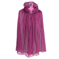 Children's glitter cape - Dark pink