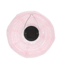 Outdoor solar pendant lantern - Soft pink