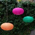 Outdoor solar UFO lantern