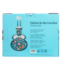Children's melamine dinner set (5 pieces) - Fairies in the Garden