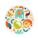 Children's melamine plate - Wild Wonders