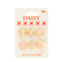Hair clips (set of 2) - Daisy