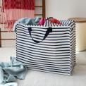 Jumbo storage bag - Nautical stripes