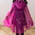 Children's glitter cape - Dark pink