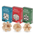 Mini wooden puzzles - Assorted