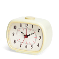 Retro alarm clock - Ivory white