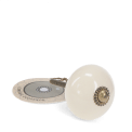 Ceramic drawer knob - Cream