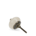 Ceramic drawer knob - Cream